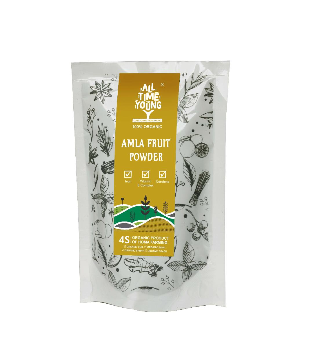 All Time Young Organic AMLA FRUIT POWDER 50 Grams